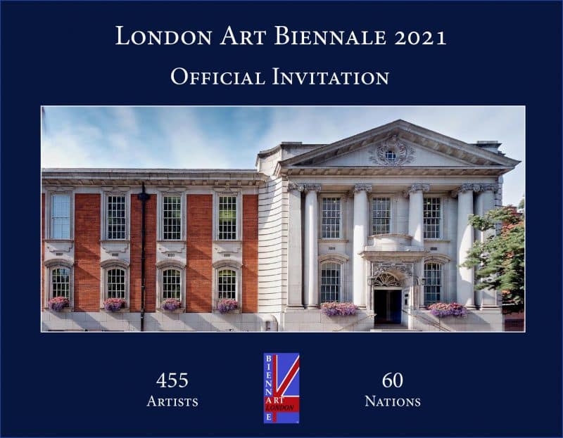 London Art Biennale 2021 Invitation