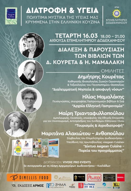 Δημήτρης Κουρέτας και Ηλίας Μαμαλάκης στη Ρόδο