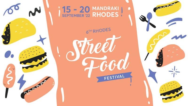 6ο Rhodes Street Food Festival | Μαντράκι 15-20/9/2022