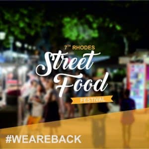 7th Rhodes Street Food Festival | Πάρκο Θέρμαι