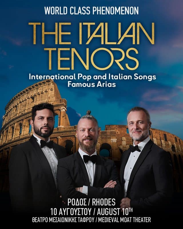 THE ITALIAN TENORS | RHODES SUMMER FESTIVAL