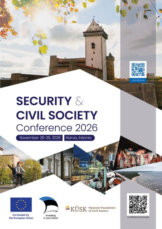 SECURITY AND CIVIL SOCIETY CONFERENCE 2026 ΣΤΗΝ ΕΣΘΟΝΙΑ