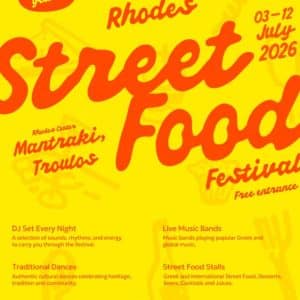 RHODES STREET FOOD FESTIVAL 2026